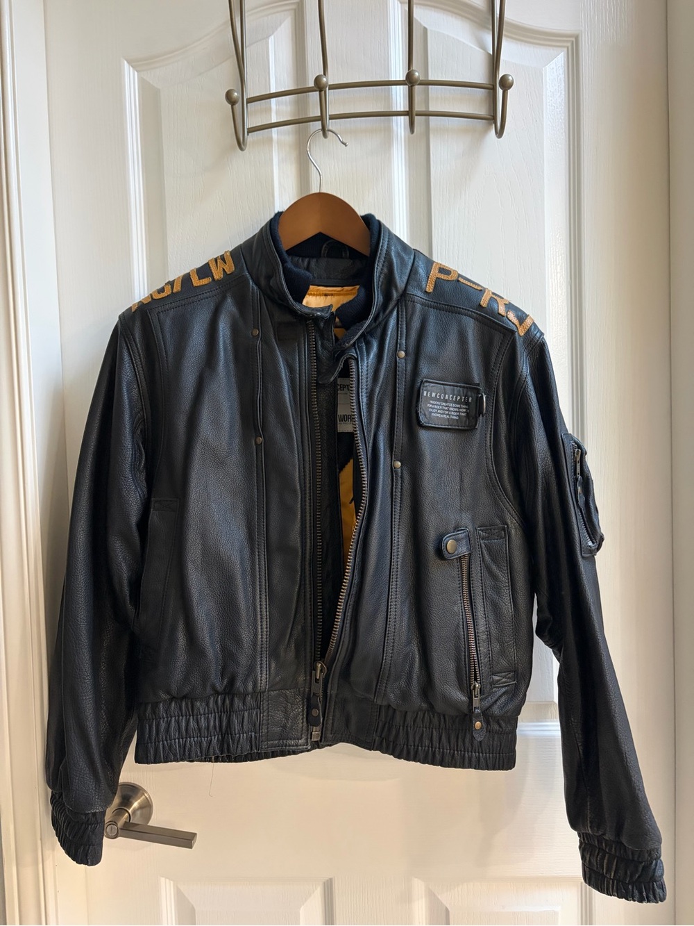 Kadoya New Concepter Single Rider Leather Jacket